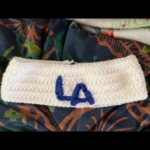 Imperfect Los Angeles Dodgers headband.